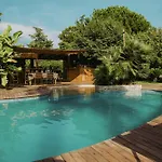 럭셔리텐트 Yourte Piscine Jardin - Quatre Murs Et Un Toit *
